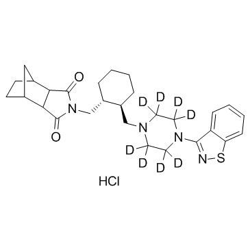 Lurasidone D8 Hydrochloride(SM-13496 D8)图片