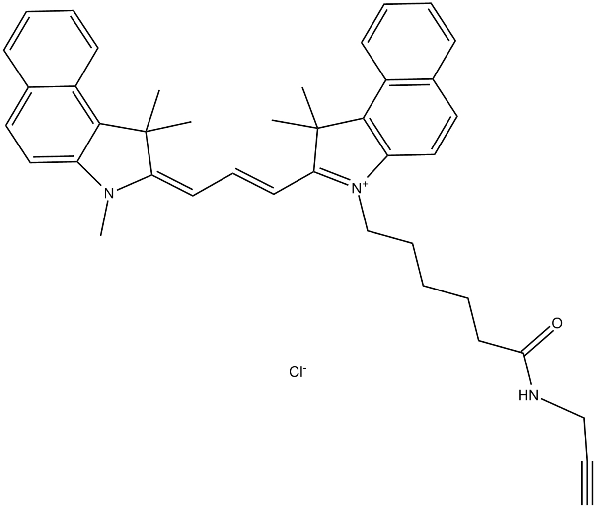 Cy3,5 alkyne(non-sulfonated)图片