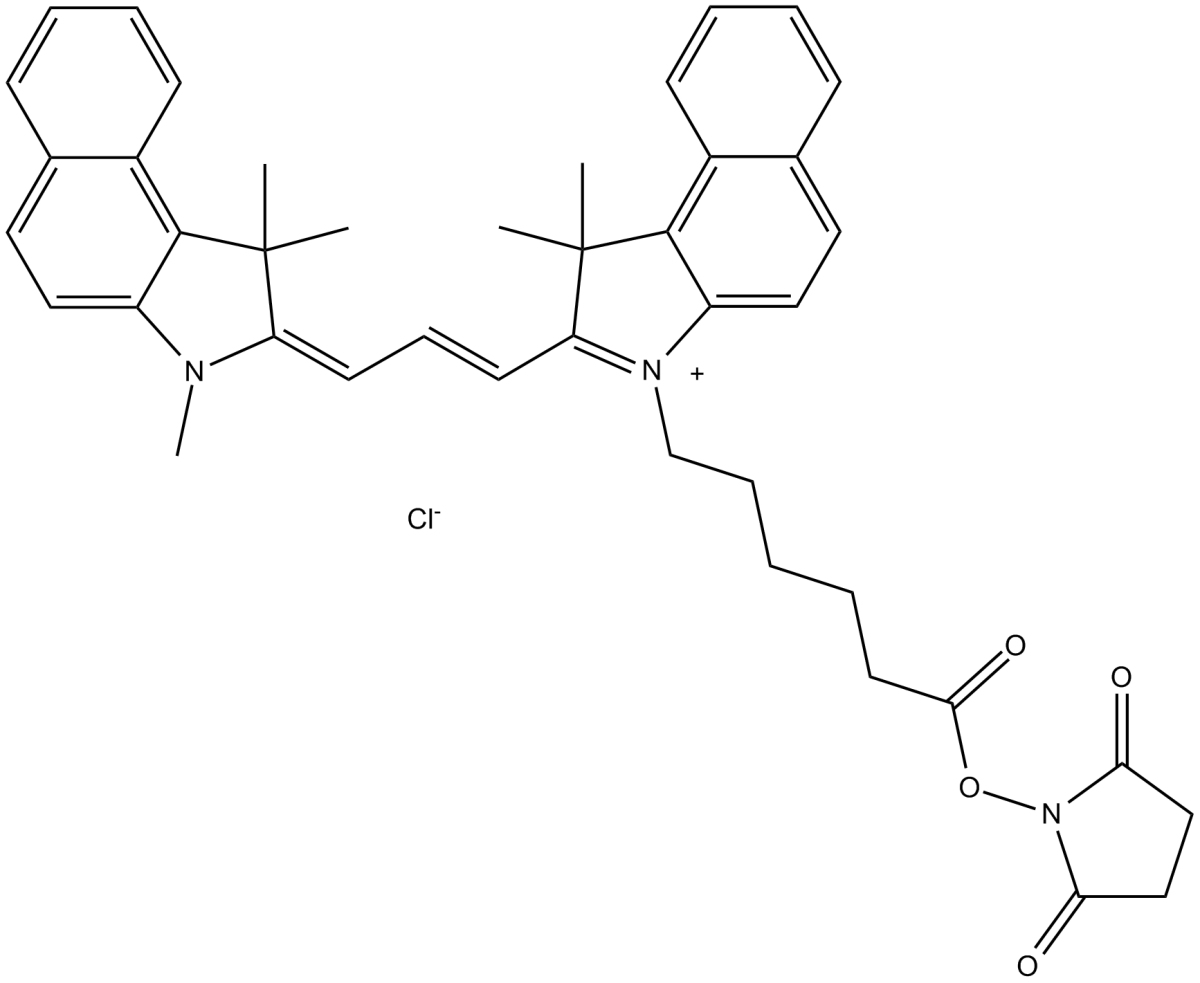 Cy3,5 NHS ester(non-sulfonated)图片
