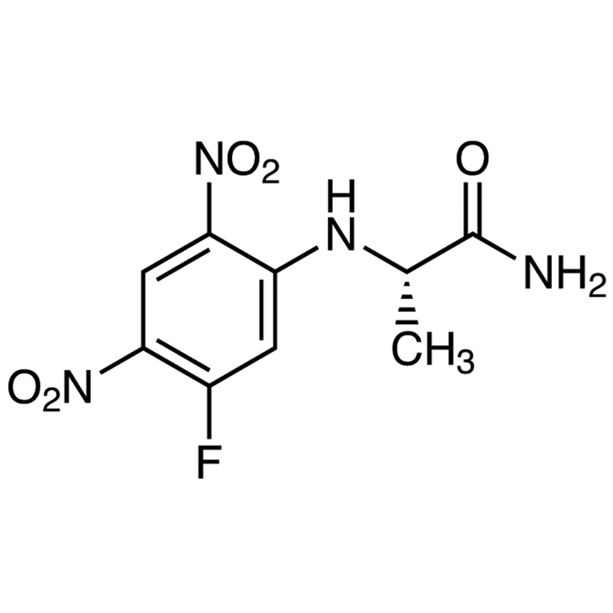 N-alpha-(2,4-Dinitro-5-fluorophenyl)-L-alaninamide图片