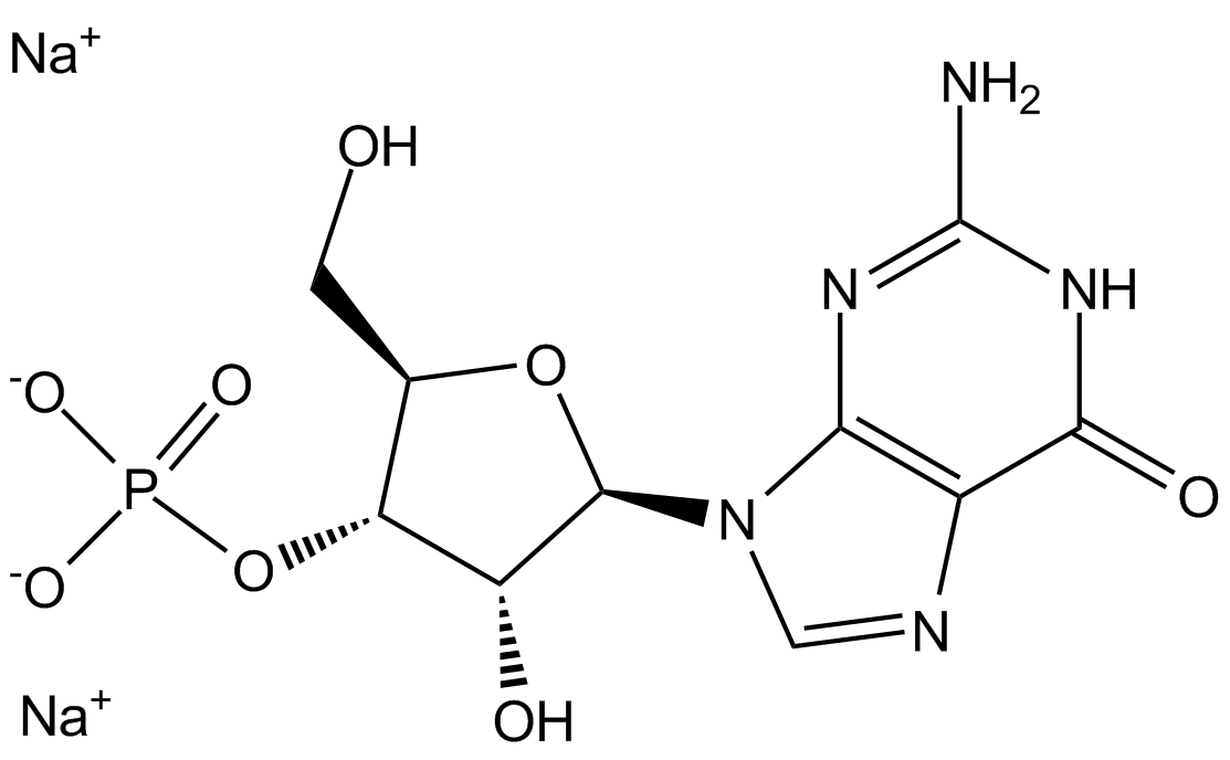 Guanosine-2'(3')-monophosphate disodium salt图片