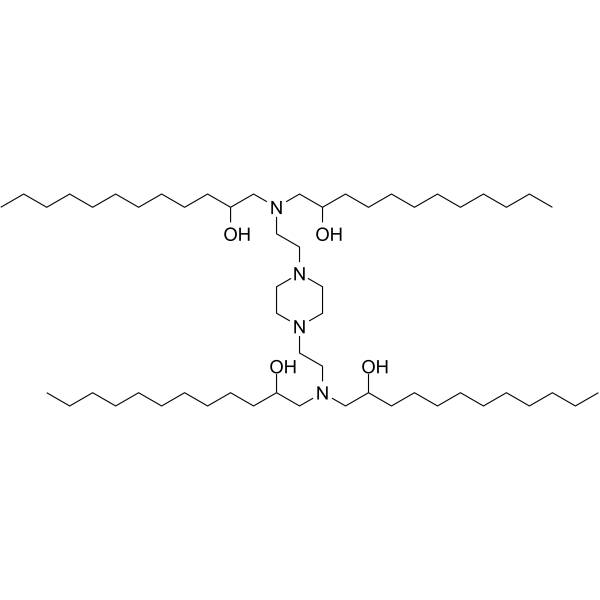 1,1&prime,1&prime&prime,1&prime&prime&prime-[1,4-Piperazinediylbis(2,1-ethanediylnitrilo)]tetrakis[2-dodecanol]图片