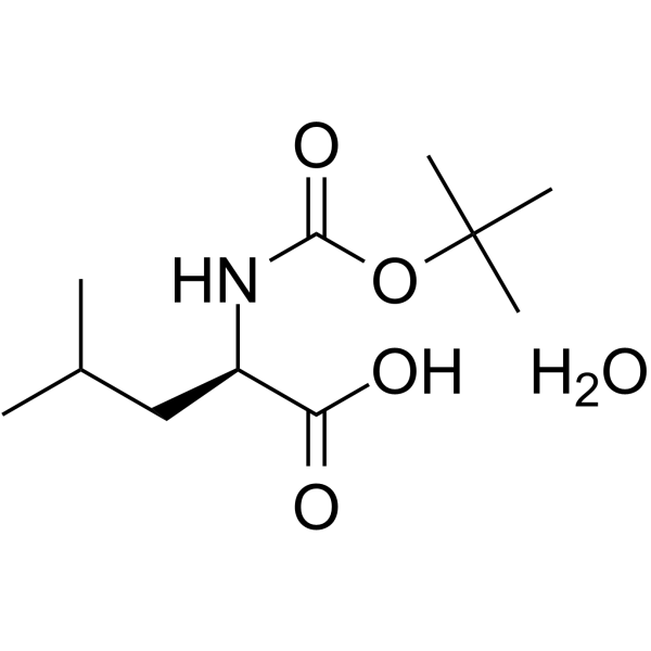 Boc-D-Leucine monohydrate图片