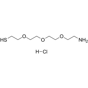 HS-PEG3-CH2CH2NH2 hydrochloride图片