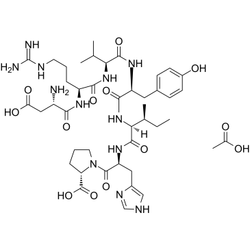 Angiotensin(1-7)(acetate)图片