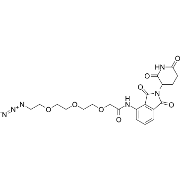 Pomalidomide-PEG3-azide图片