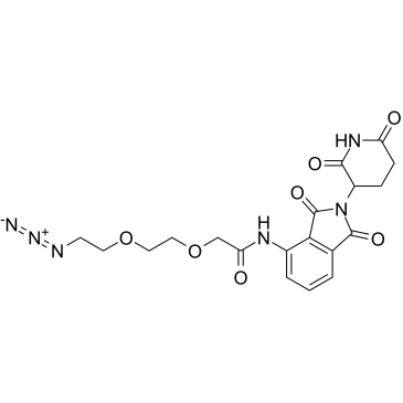 Pomalidomide-PEG2-azide图片