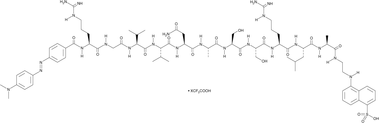 Dabcyl-RGVVNASSRLA-EDANS(trifluoroacetate salt)图片