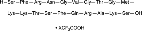 Neuropeptide S(human)(trifluoroacetate salt)图片
