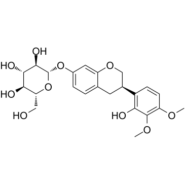 Isomucronulatol 7-O-glucoside图片