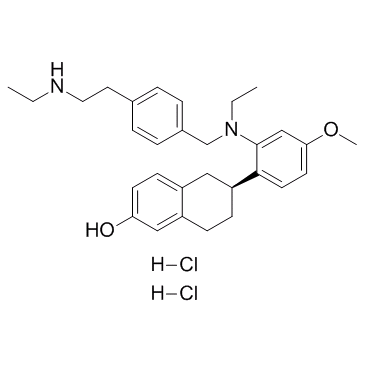 Elacestrant S enantiomer dihydrochloride(RAD1901 S enantiomer dihydrochloride)图片