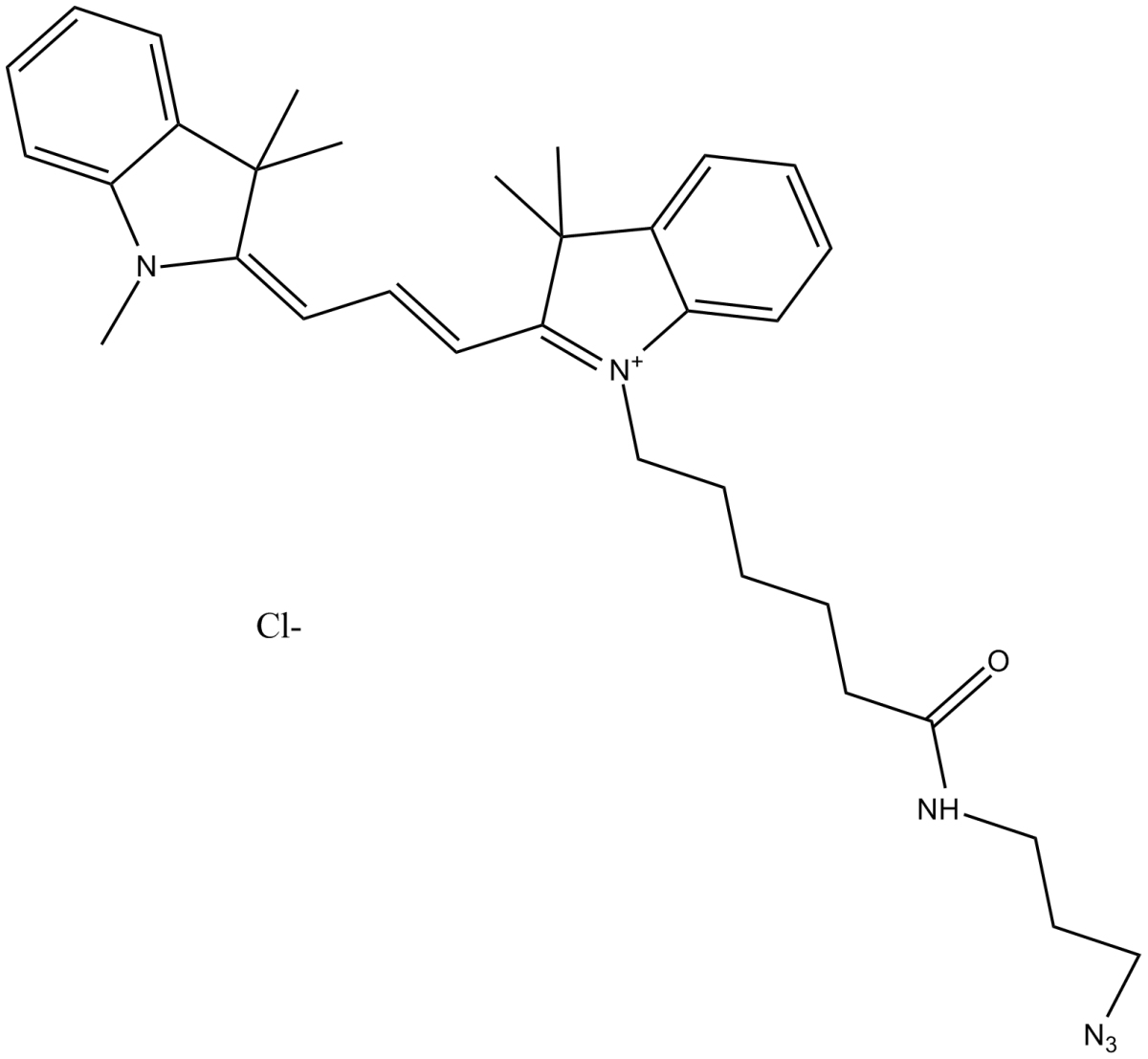 Cy3 azide(non-sulfonated)图片