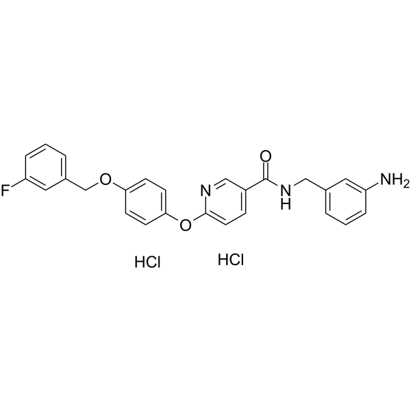 YM-244769 dihydrochloride图片