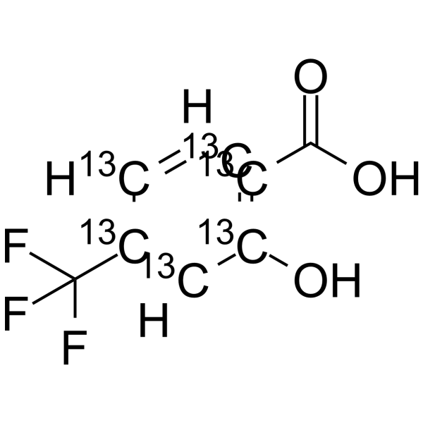 4-Trifluoromethylsalicylic acid-13C6图片