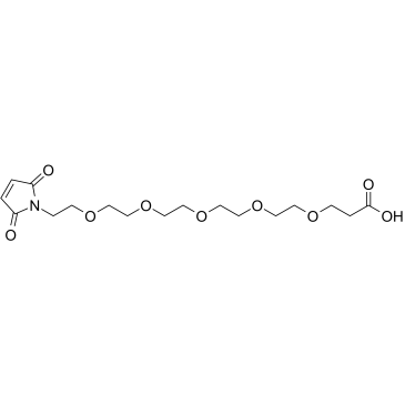 Mal-PEG5-acid图片