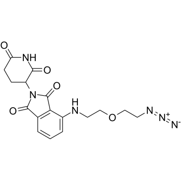 Pomalidomide-PEG1-C2-N3图片