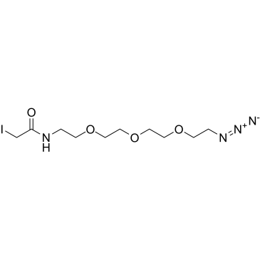 Iodoacetamide-PEG3-azide图片