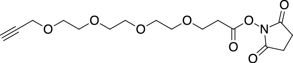 Alkyne-PEG3-NHS ester图片