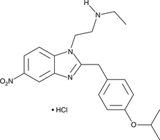 N-desethyl Isotonitazene(hydrochloride)图片