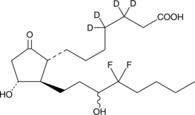 13,14-dihydro-15(R,S)-hydroxy-16,16-difluoro Prostaglandin E1-d4图片