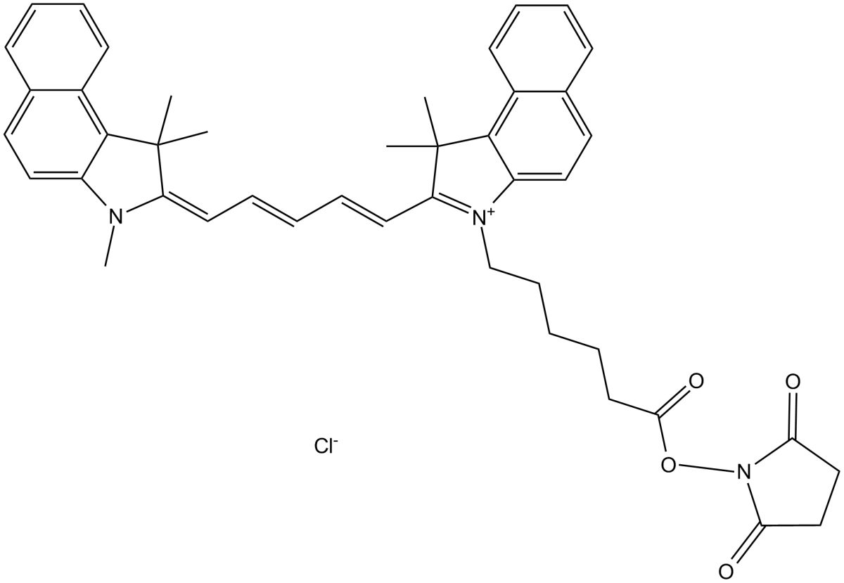 Cy5,5 NHS ester(non-sulfonated)图片