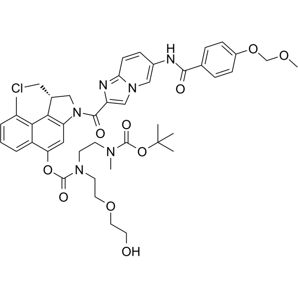 MethylCBI-azaindole-benzamide-MOM-Boc-ethylenediamine-D图片