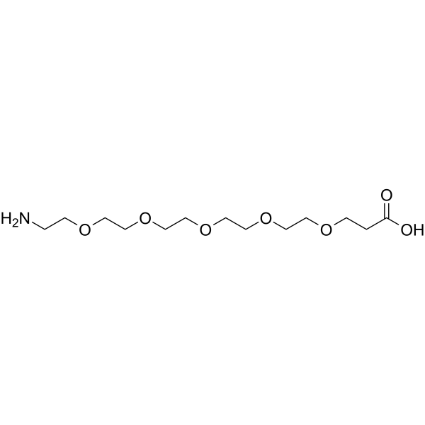 Amino-PEG5-C2-acid图片