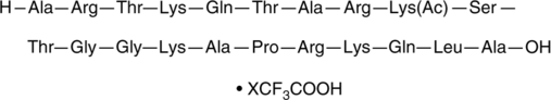 Histone H3K9Ac(1-21)(human,mouse,rat,porcine,bovine)(trifluoroacetate salt)图片
