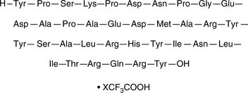 Neuropeptide Y(human,rat)(free acid)(trifluoroacetate salt)图片