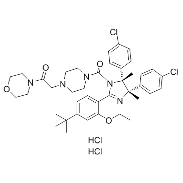 p53 and MDM2 proteins-interaction-inhibitor dihydrochloride图片