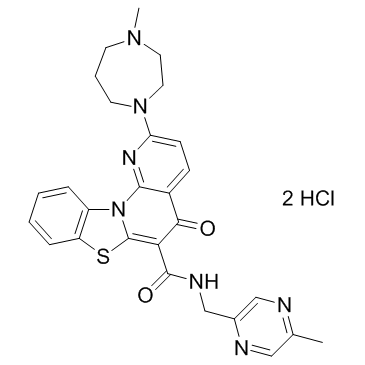CX-5461 dihydrochloride图片