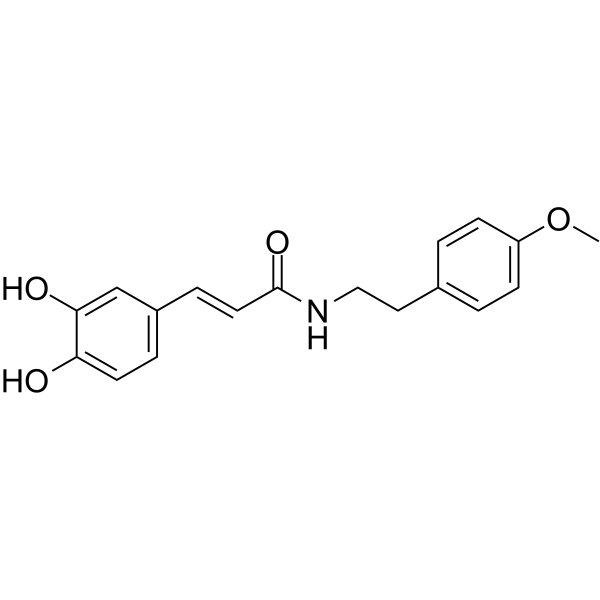 N-Caffeoyl O-methyltyramine图片