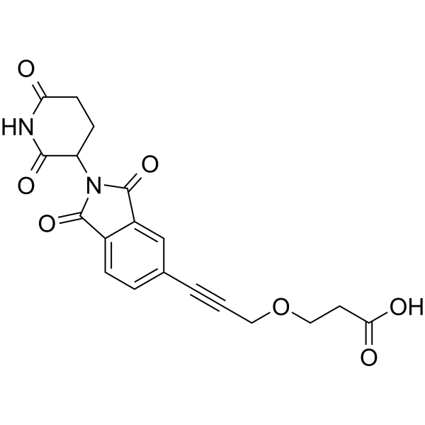 Thalidomide-Propargyne-PEG1-COOH图片