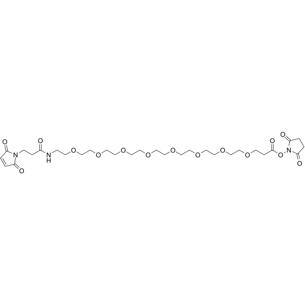 Mal-amido-PEG8-NHS ester图片