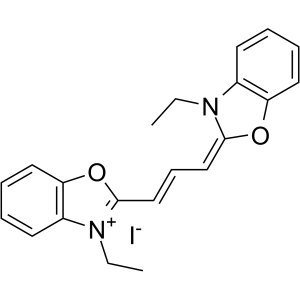 3,3&rsquo-Diethyloxacarbocyanine iodide图片