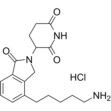 Lenalidomide-C5-NH2 hydrochloride图片
