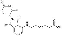 Pomalidomide 4'-PEG1-acid图片