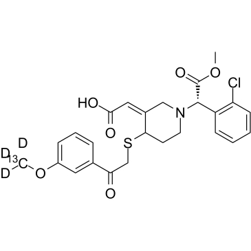 cis-Clopidogrel-MP Derivative 13CD3图片