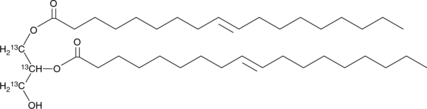 1,2-Dioleoyl-rac-glycerol-13C3图片