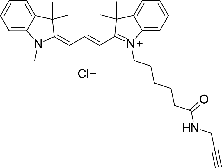 Cyanine3 alkyne图片