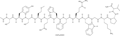α-MSH(human,mouse,rat,porcine,bovine,ovine)(trifluoroacetate salt)图片