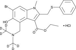 Umifenovir-d6(hydrochloride)图片