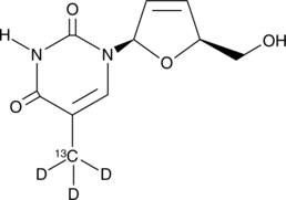 Stavudine-13C-d3图片