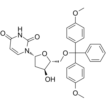 5'-O-(4,4'-Dimethoxytrityl)-2'-deoxyuridine图片