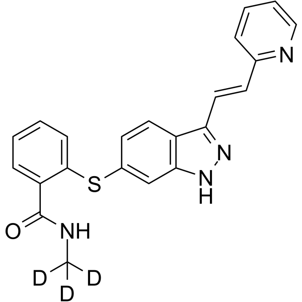 Axitinib-d3图片