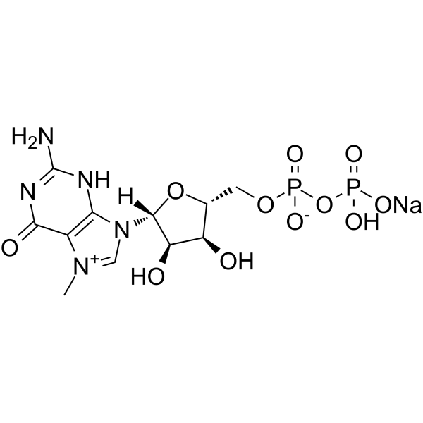 7-Methylguanosine 5&rsquo-diphosphate sodium图片
