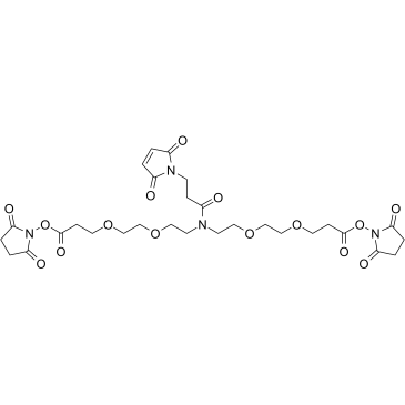 N-Mal-N-bis(PEG2-NHS ester)图片