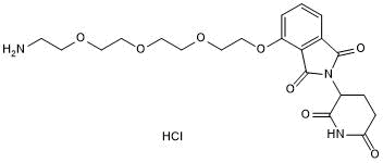 Thalidomide 4'-ether-PEG3-amine图片