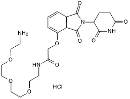 Thalidomide 4'-oxyacetamide-PEG3-amine图片