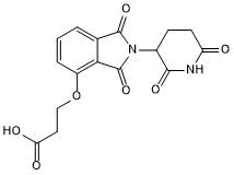 Thalidomide 4'-ether-alkylC2-acid图片